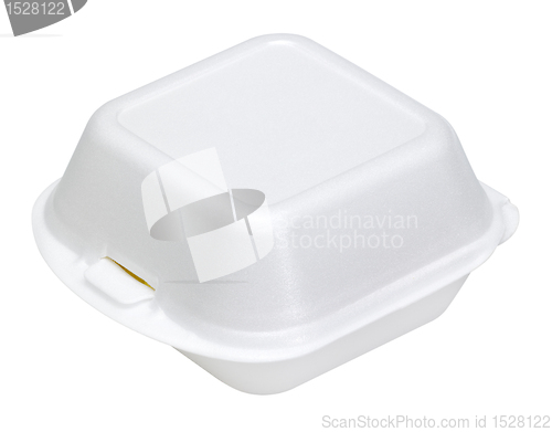 Image of white junk food box