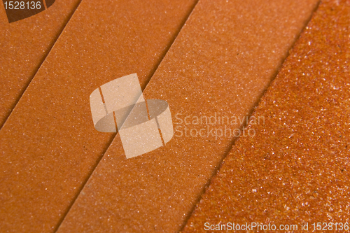 Image of orange sandpaper variations