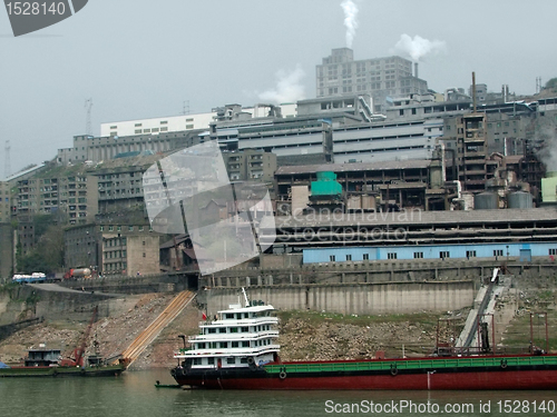 Image of industrial scenery around Chongqing