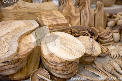 Image of wooden craft products