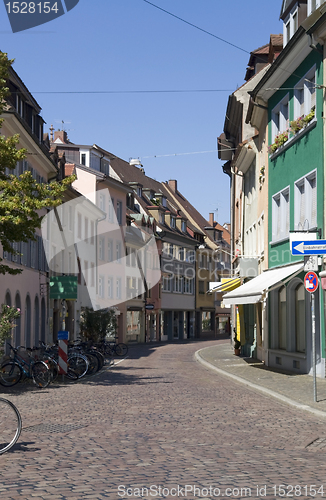 Image of Freiburg im Breisgau street scenery