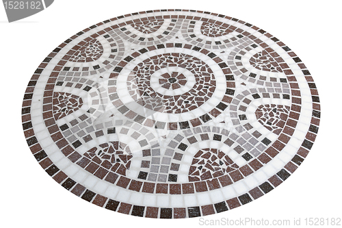 Image of abstract mosaic pattern