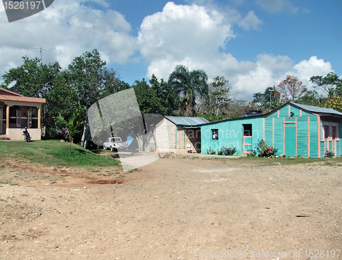 Image of cabins at Dominican Republic