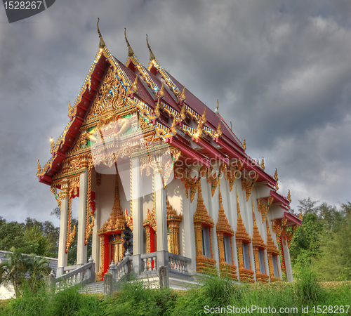 Image of Buddhist temple.