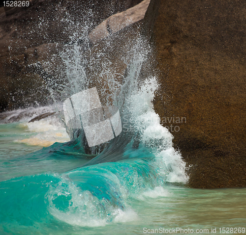 Image of Ocean surf.