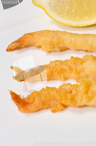 Image of Temprura prawns