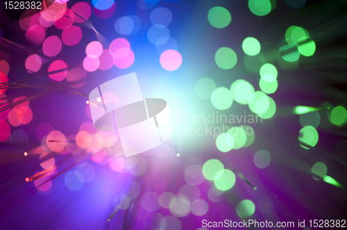 Image of Abstract background blurry lights