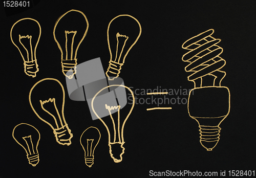 Image of Efficient lamps 