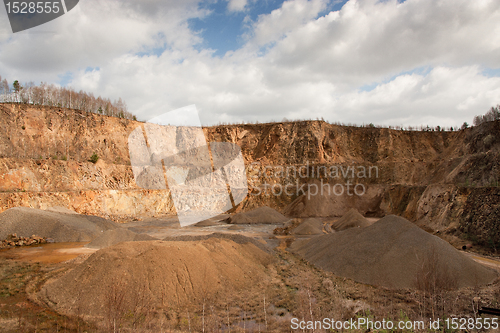 Image of Granite quarry mining 