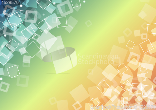 Image of  Bright colorful squares