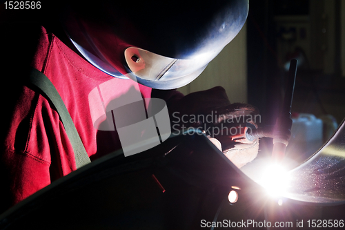 Image of Welding in protective atmosphere of gases