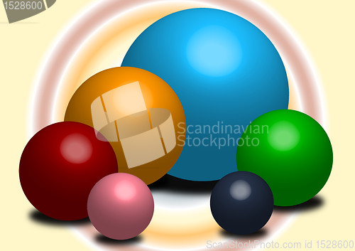 Image of Color spheres