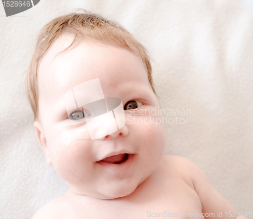 Image of smiling baby