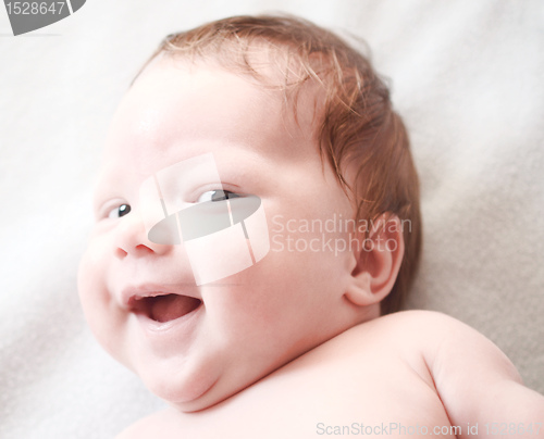 Image of smiling baby