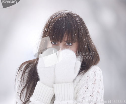 Image of winter portrait