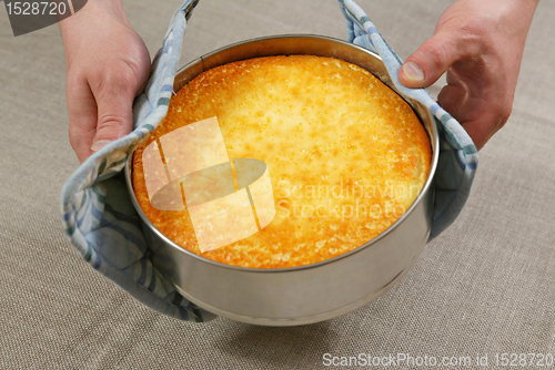 Image of fresh baked cake