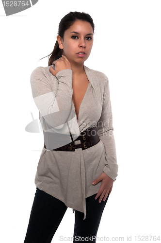 Image of Gray and black