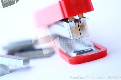 Image of Stapler and staples