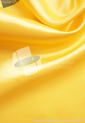 Image of Smooth elegant golden silk