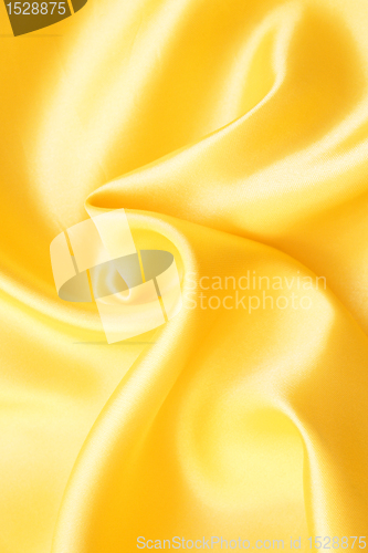 Image of Smooth elegant golden silk