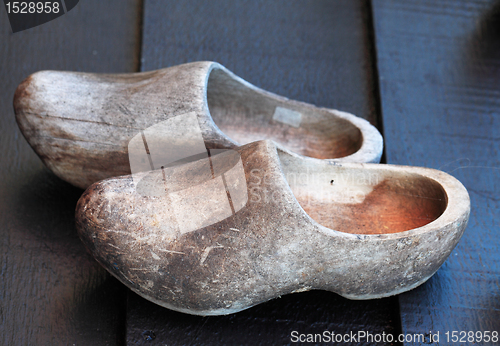 Image of Wooden clogs
