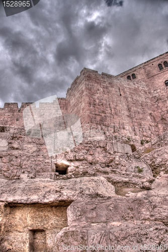 Image of jerusalem old city walls