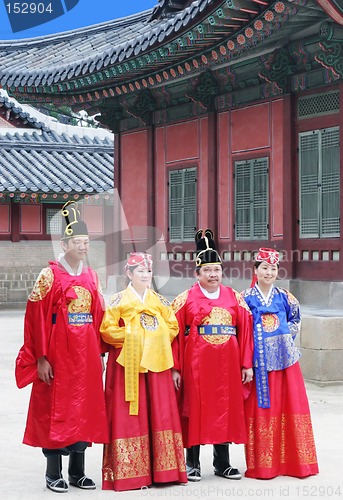 Image of Korean family