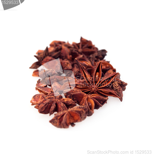 Image of anise star isolated on white