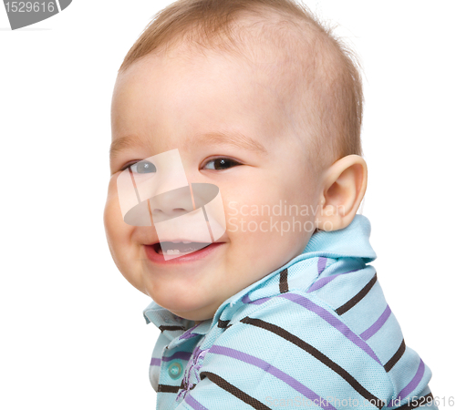 Image of Portrait of a cute little boy