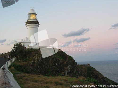 Image of Lighthouse sunset