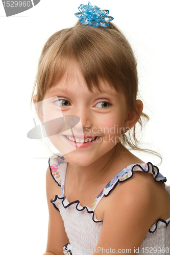 Image of Portrait of a cute little girl