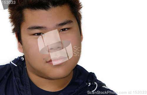 Image of Asian teenage boy