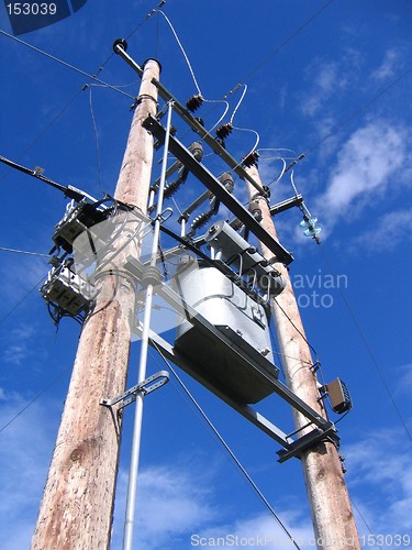 Image of High voltage mast