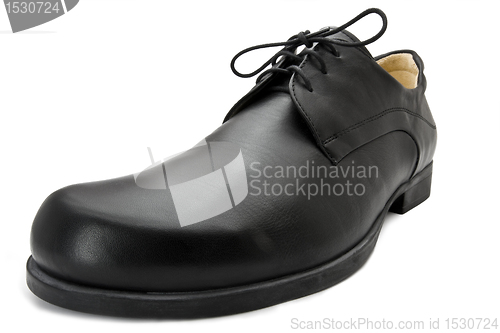 Image of black business shoe