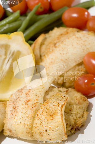 Image of stuffed fillet of sole