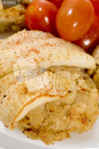 Image of stuffed fillet of sole