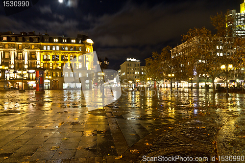 Image of Building reflections in on the floor