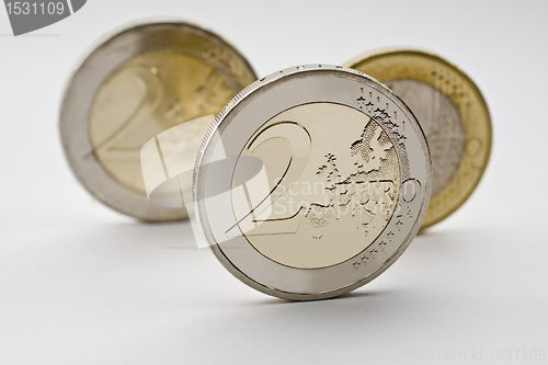 Image of Three Euro Coins
