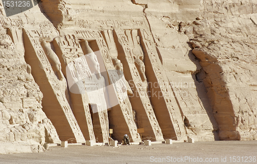 Image of Abu Simbel temples in Egypt