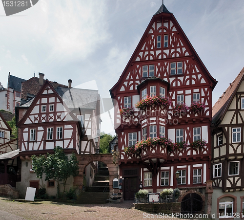 Image of traditional houses Miltenberg