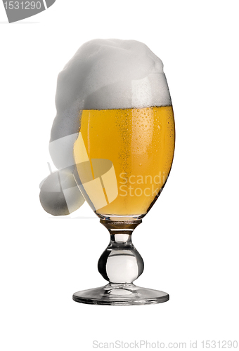 Image of christmas beer in black back