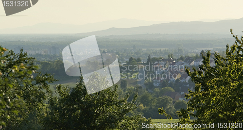 Image of panoramic view around Emmendingen