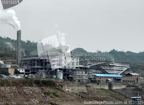 Image of industrial scenery in China