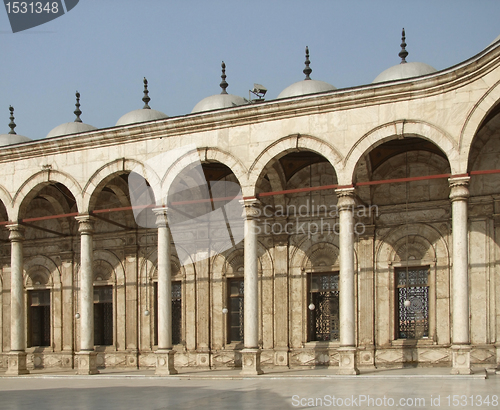 Image of inside Mosque of Muhammad Ali