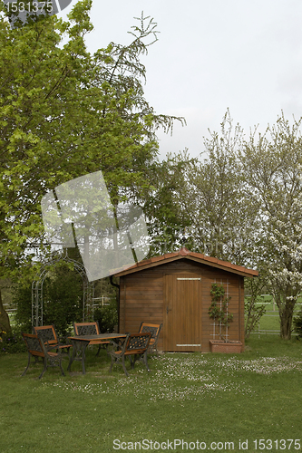 Image of peaceful summerhouse