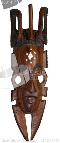 Image of big african mask