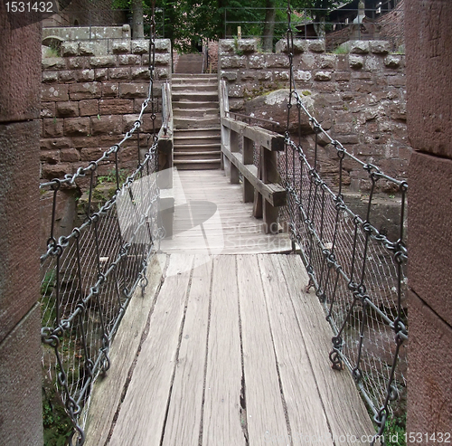 Image of passage at Haut-Koenigsbourg Castle