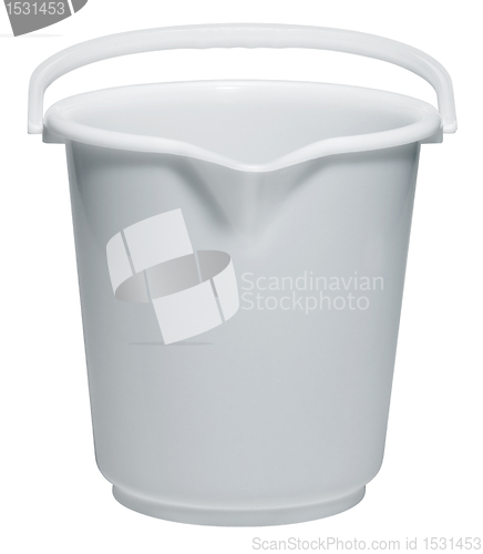 Image of white bucket
