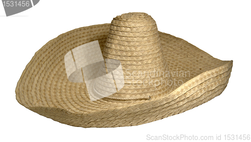 Image of straw braided sombrero