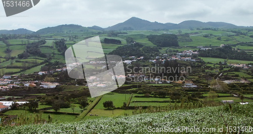 Image of landscape at the Azores